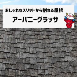 アーバニーグラッサは取り扱い注意の屋根。塗装できない屋根を解説
