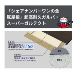 超高耐久「スーパーガルテクト」を福岡No.1屋根工事店が徹底解説