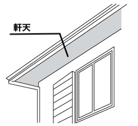 軒天