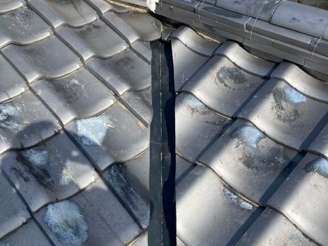 谷板金交換工事　施工完了