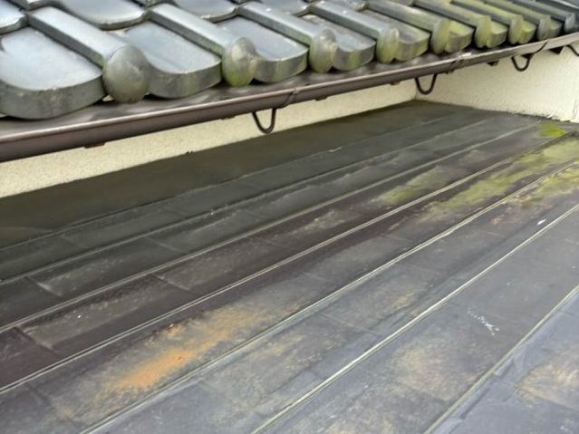 トタン屋根　現地調査