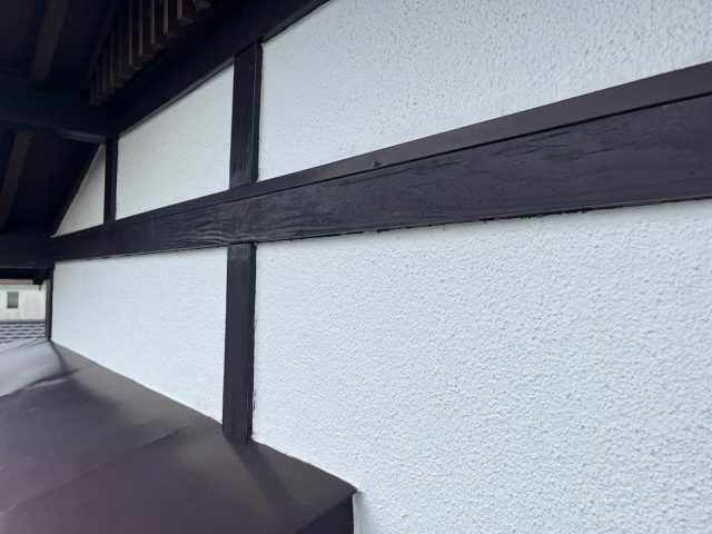 外壁塗装工事　施工完了
