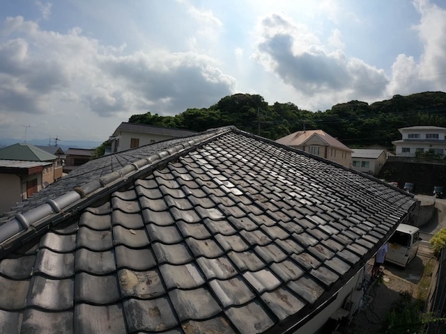瓦のズレ　劣化