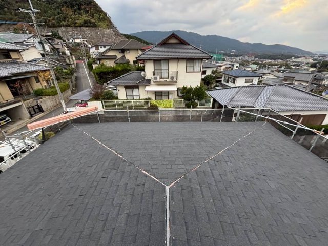 屋根葺き替え工事　オークリッジスーパー