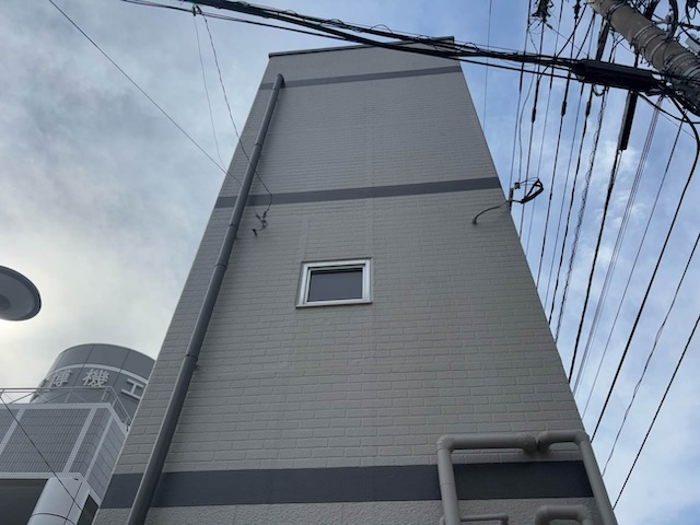 外壁塗装工事　施工完了写真