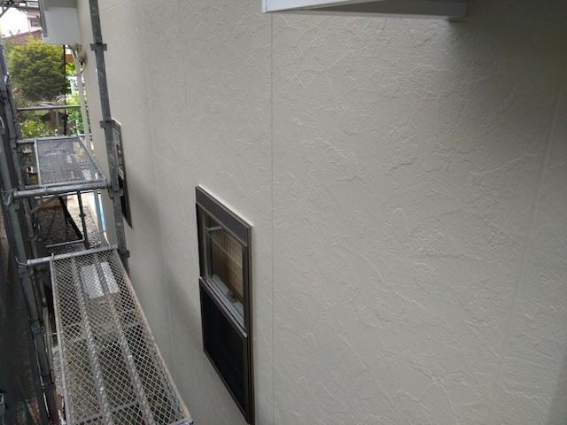 外壁塗装　施工完了