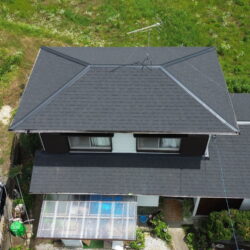 宇美町｜築50年のセメント瓦住宅にて屋根・外壁・テラスを一新しました！