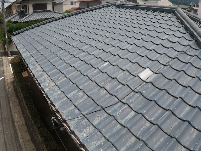 瓦屋根住宅　経年劣化　ズレ