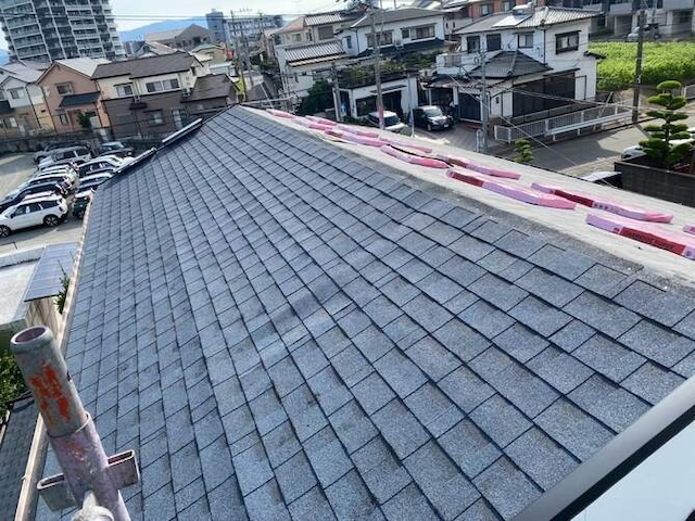 屋根葺き替え工事　オークリッジスーパー施工
