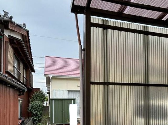 雨漏り　雨樋劣化