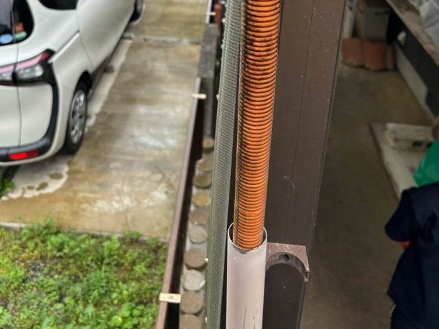 雨樋劣化　雨漏り