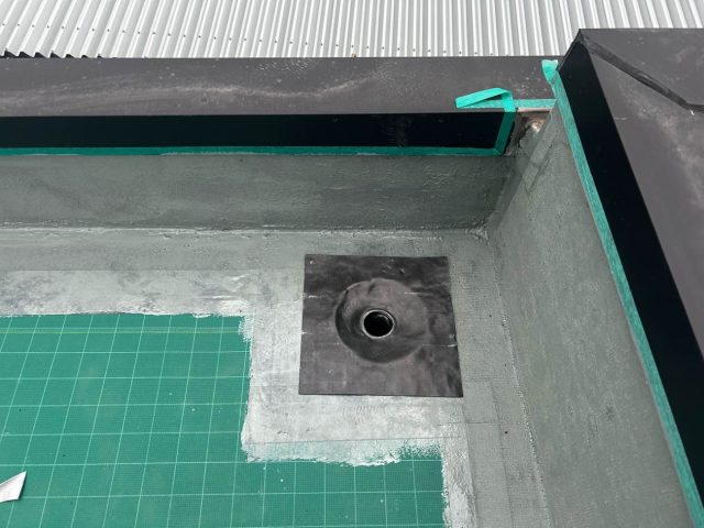 ウレタン防水工事　ドレン
