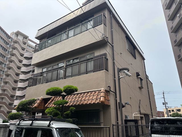 屋上防水　バルコニー　雨漏り調査