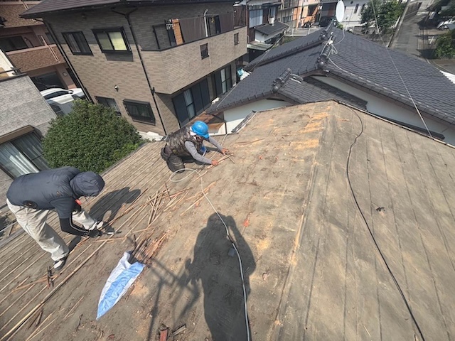 葺き替え工事　住みたかルーフ