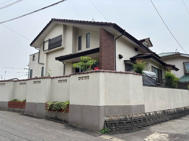 築40年 瓦屋根住宅 現地調査