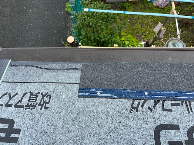 屋根葺き替え工事 オークリッジスーパー施工