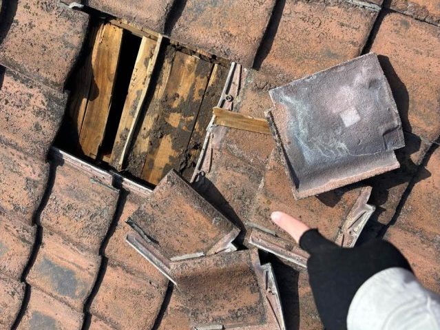 下地 腐食 雨漏り