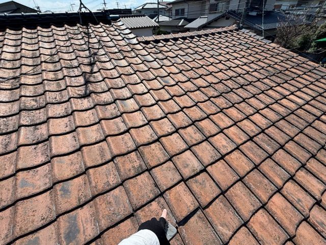 瓦屋根 雨漏り調査