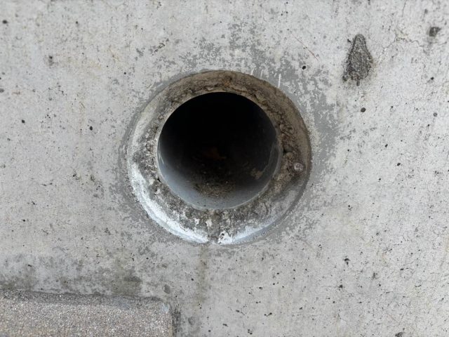 排水不良　雨漏り