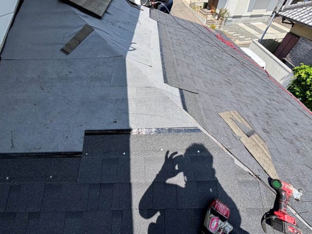 屋根カバー工法 オークリッジスーパー施工