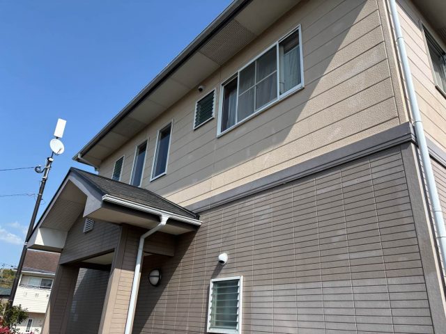 外壁調査 チョーキング現象