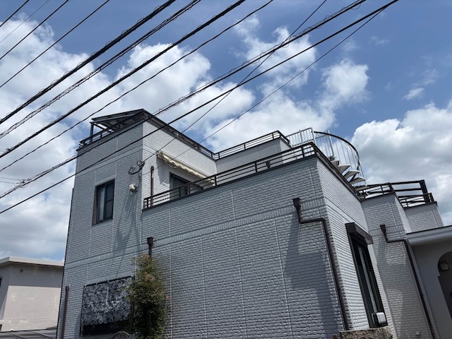 3回建住宅　雨漏り　防水機能低下　現地調査