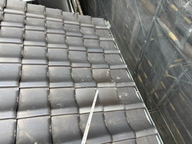 瓦差し替え工事　施工完了