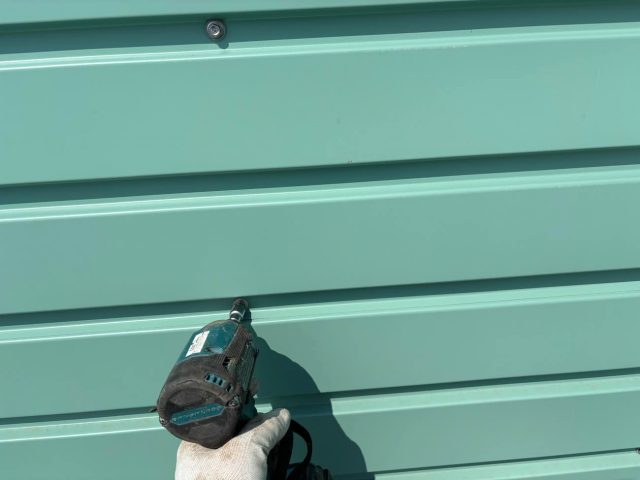 工場屋根カバー工法 ヨドルーフ施工