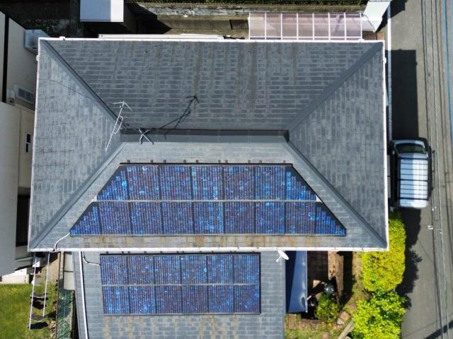 福岡市東区 スレート屋根調査 縁切り