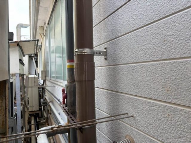 工場 雨樋交換工事