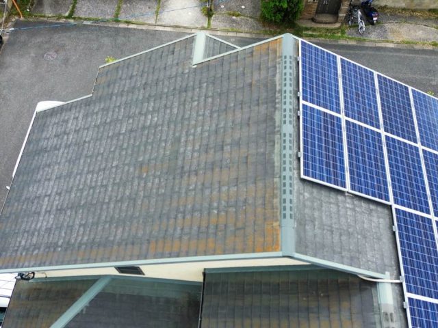 屋根調査　コロニアルNEO　劣化