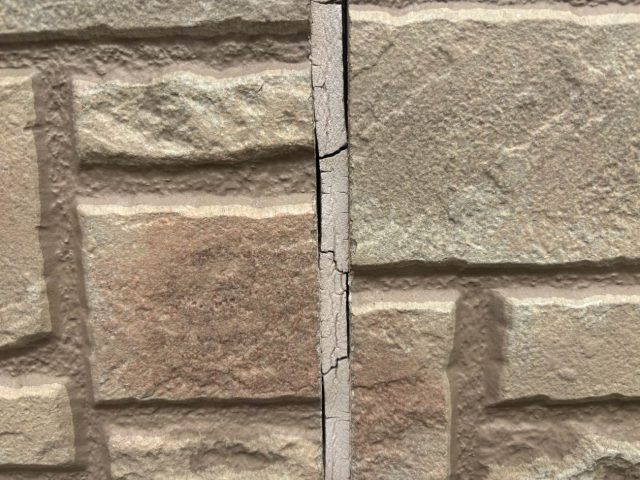 シーリング　劣化　外壁調査