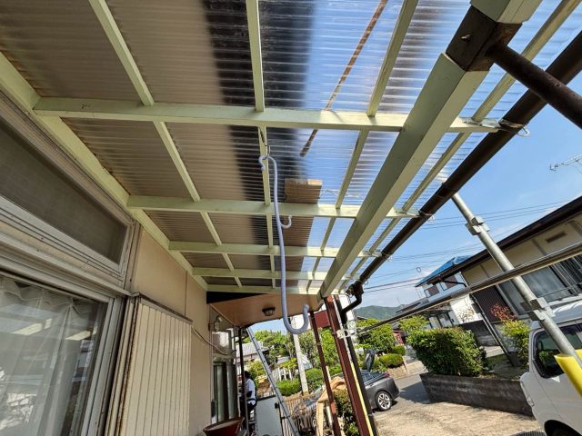 波板交換工事　施工完了