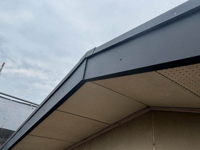 破風板 補修工事