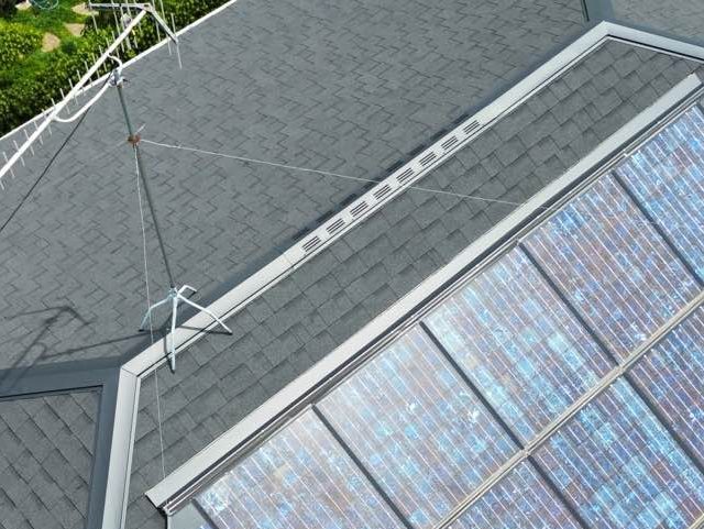 屋根カバー工法 施工完了写真