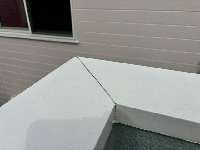 笠木　雨漏り　劣化　