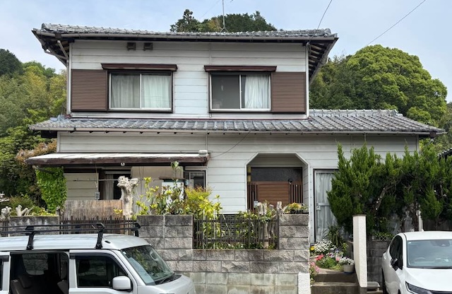 瓦屋根住宅　現地調査　住みたかルーフ