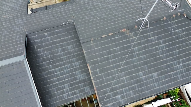 スレート屋根　劣化　屋根調査　住みたかルーフ