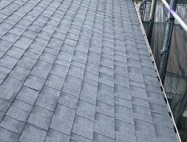 屋根葺き替え工事　オークリッジスーパー施工　住みたかルーフ