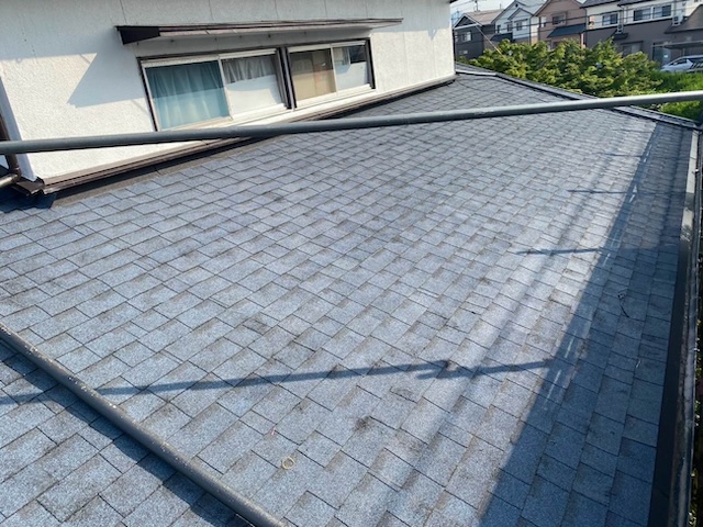 屋根葺き替え工事　オークリッジスーパー