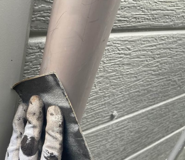 樋　ケレン作業