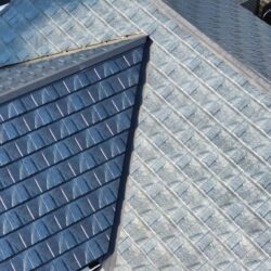 糟屋郡篠栗町の方へ｜ルーガ鉄平を使用した屋根カバー工法にて、強く美しい屋根へ！