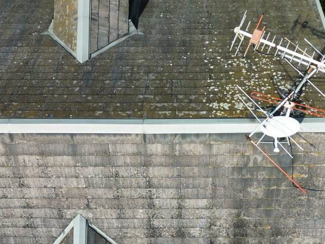 スレート屋根　劣化　現地調査　住みたかルーフ