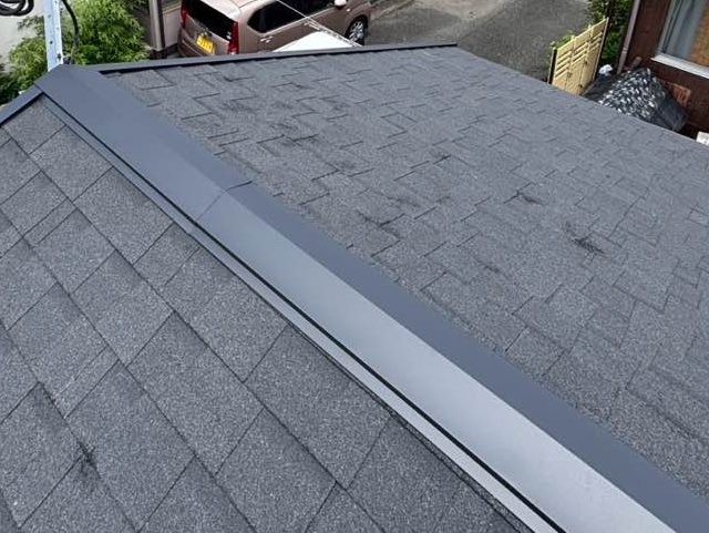福岡市博多区　屋根葺き替え工事　住みたかルーフ
