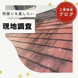 【糟屋郡篠栗町】スレート屋根の雨漏り調査｜ひび割れ・色褪せ・苔の発生から屋根カバー工法をご提案
